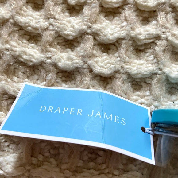 NWT Draper James Glass Bottle with Straw Sweet as a Peach - Picture 4 of 4